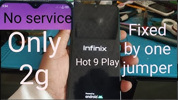 infinix hot 9 play no service solution | Infinix hot 9 play no service fixed by one jumper..