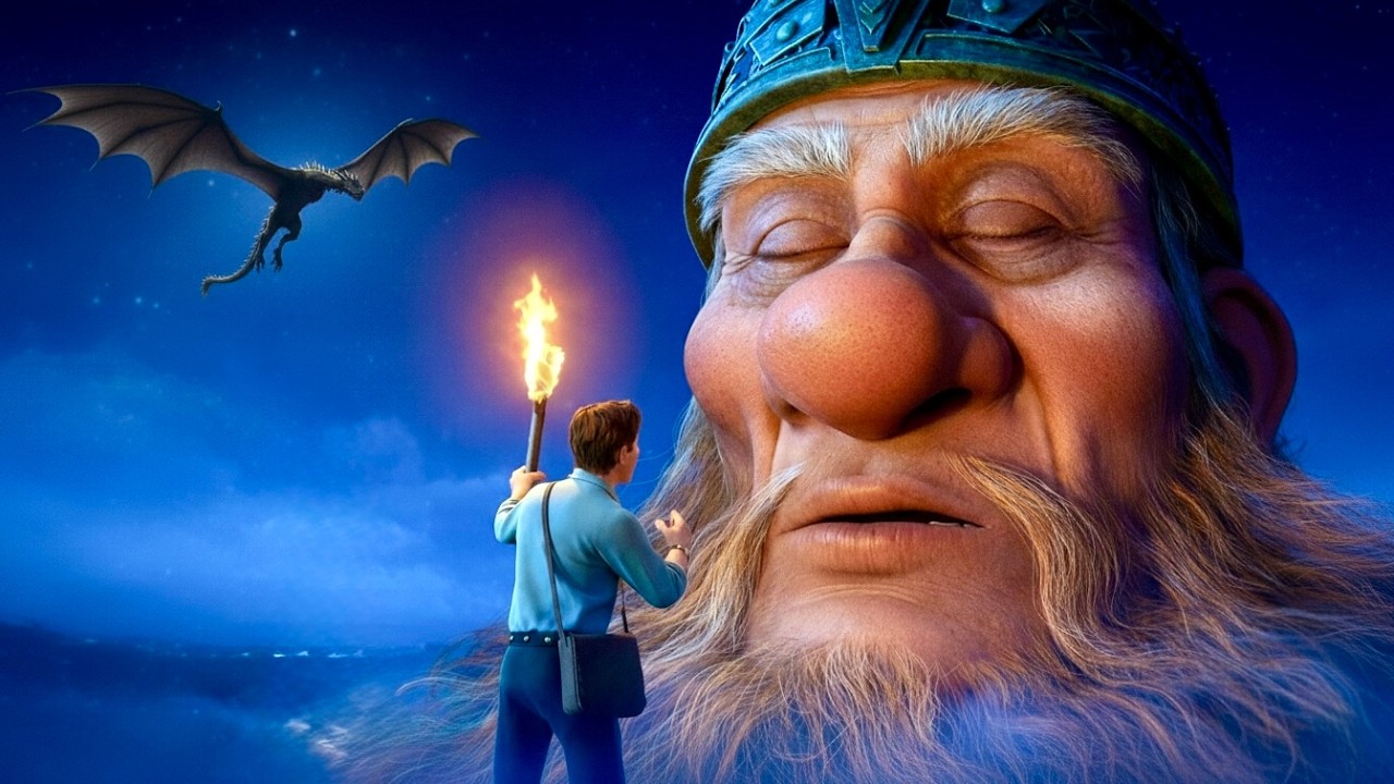 Poor Man Falls in Love With a Princess But an Evil Sorcerer Tries to Steal Her and Turn Her to Stone