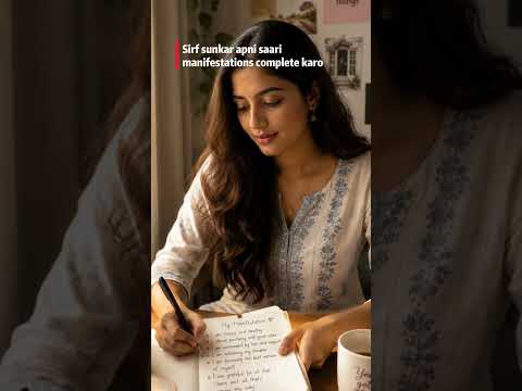 sirf  sunkar apni saari manifestations complete karo sach mai.
