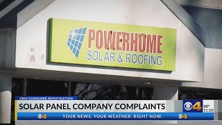 Solar panel company faces 135 customer complaints
