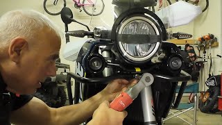 Husqvarna Norden 901 Expedition Crosspro Crash Bar Installation #399