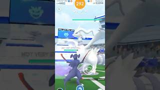 Duo fight Reshiram🔥 #pokemon #pokemongo #reshiram #legendary