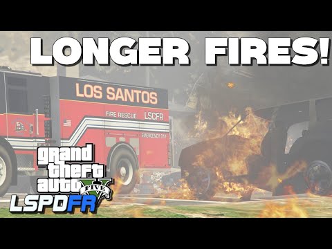 Longer Fires in LSPDFR | Simple Fix | #lspdfr #gtav