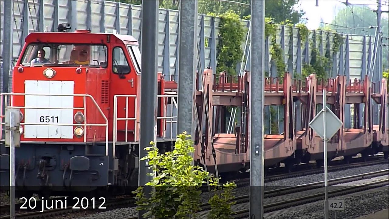 Ns Rood 6511, MaK NS 6400, DB BR 264 compilatie of levensloopje van NS rood ...