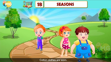 SEASONS || CHAPTER 18 || CLASS 1|| EVS || FREE ONLINE LEARNING CLASS