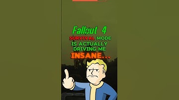 Why is Fallout 4 Survival mode harder than Elden Ring… #fallout #fallout4