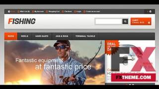 Opencart Fishing Theme by Hermes OpenCart TMT by Lou Manley