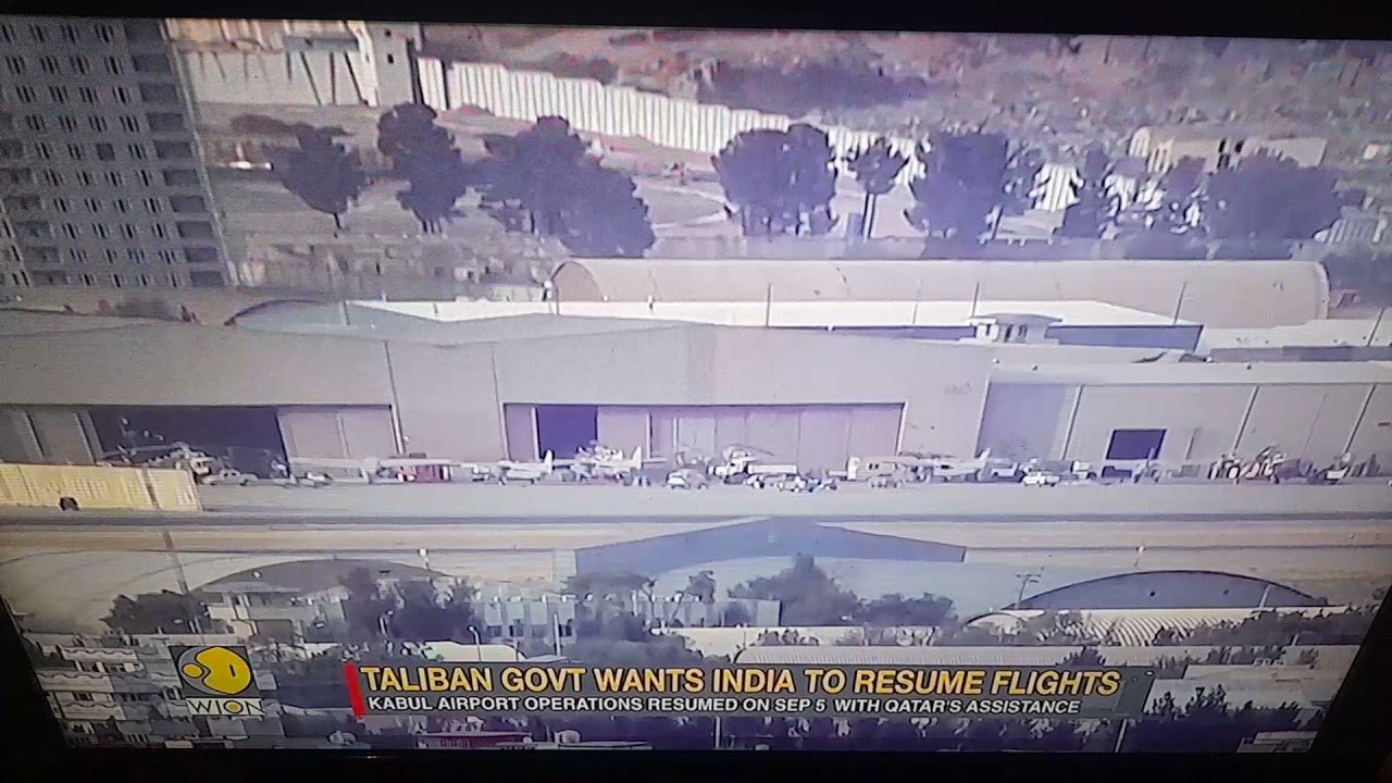 Kabul airport operations resumed on September 5 with Qatar's assistance