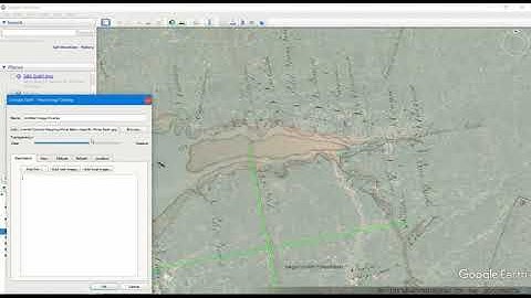 Map overlays with Google Earth