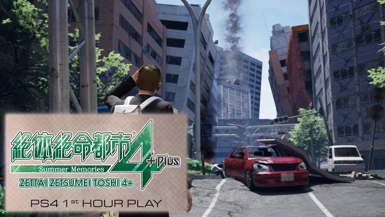 [PS4] Zettai Zetsumei Toshi 4+: Summer Memories (Disaster Report 4) 1st ...