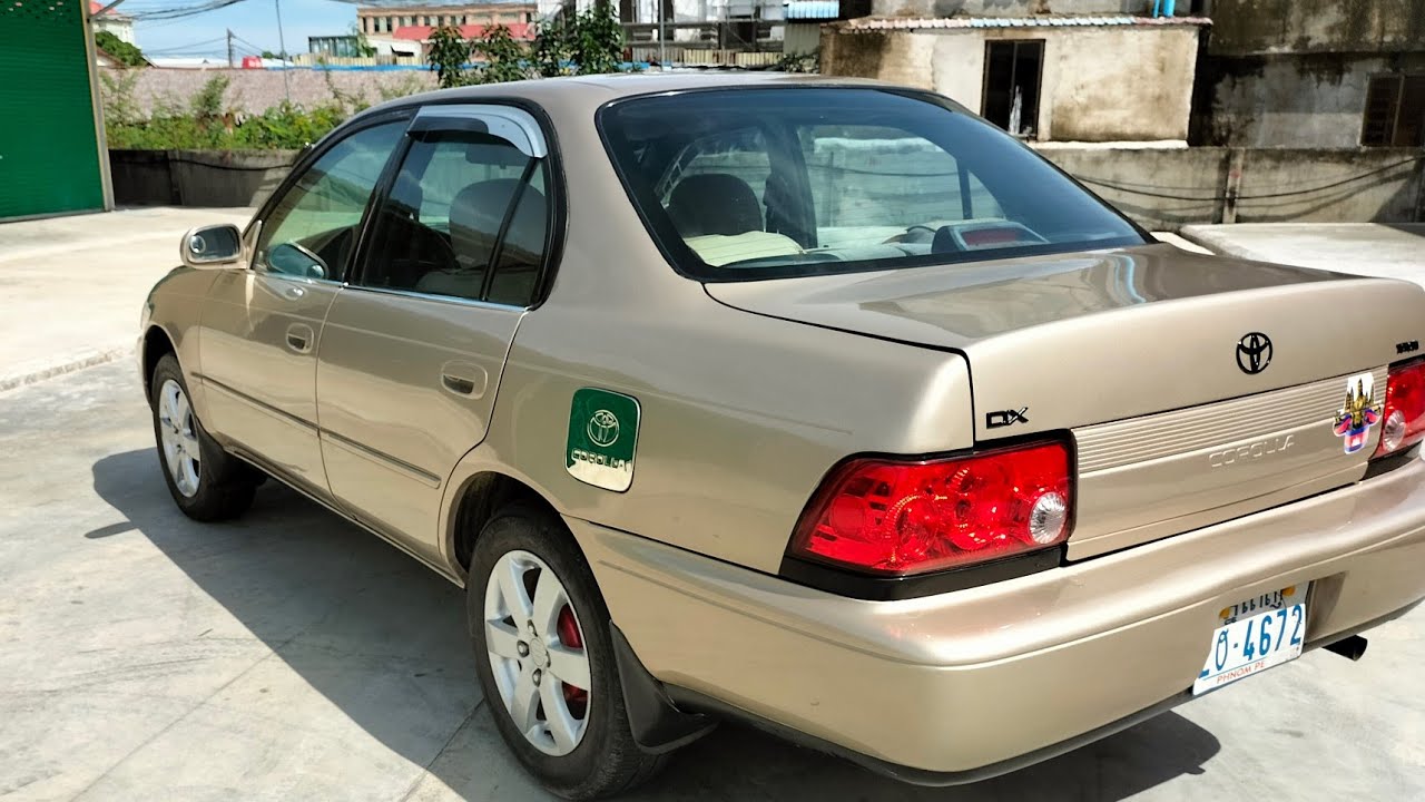 ឡានលក់ធូរៗTOYOTA COROLLAឆ្មាំ94#3$$$ចចារ012968965/015968965/0715968965