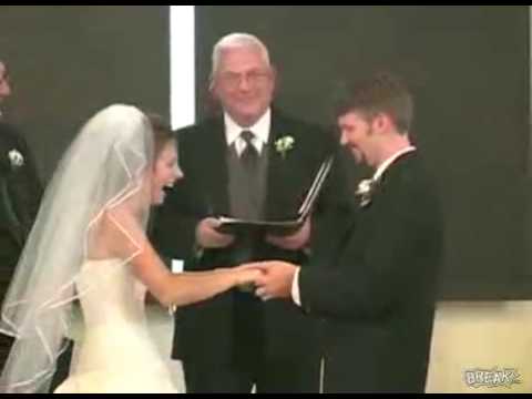 Bride Can Stop Laughing During 14