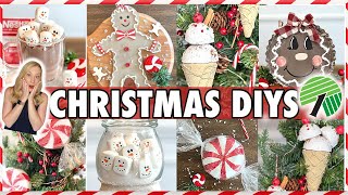 8 Dollar Tree Christmas DIYS you MUST Try 2022 l Gingerbread Candy Land Christmas Home Decor DIYS