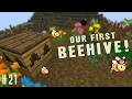 We're Finally Beekeepers! 🐝 | Minecraft Regrowth #21
