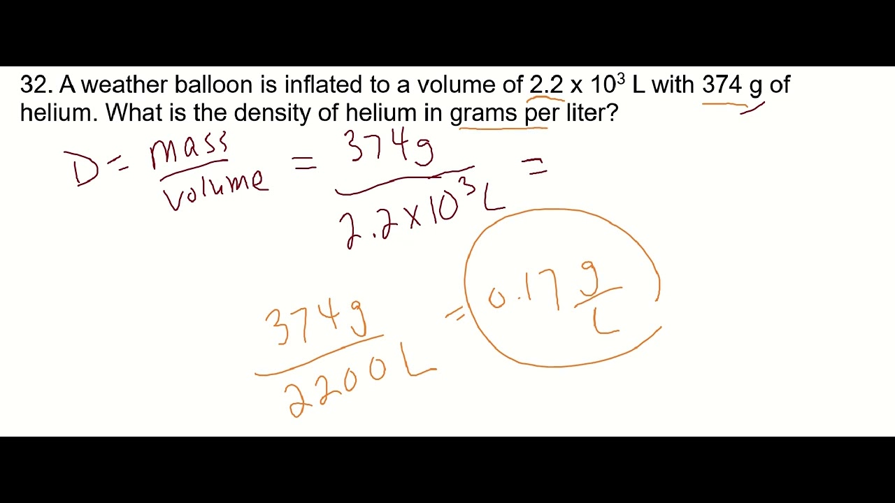 #32 - Calculating Density - YouTube