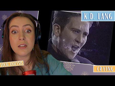 I'll be back... just CRYING with K.D. LANG (Reaction Analysis) | Jennifer Glatzhofer