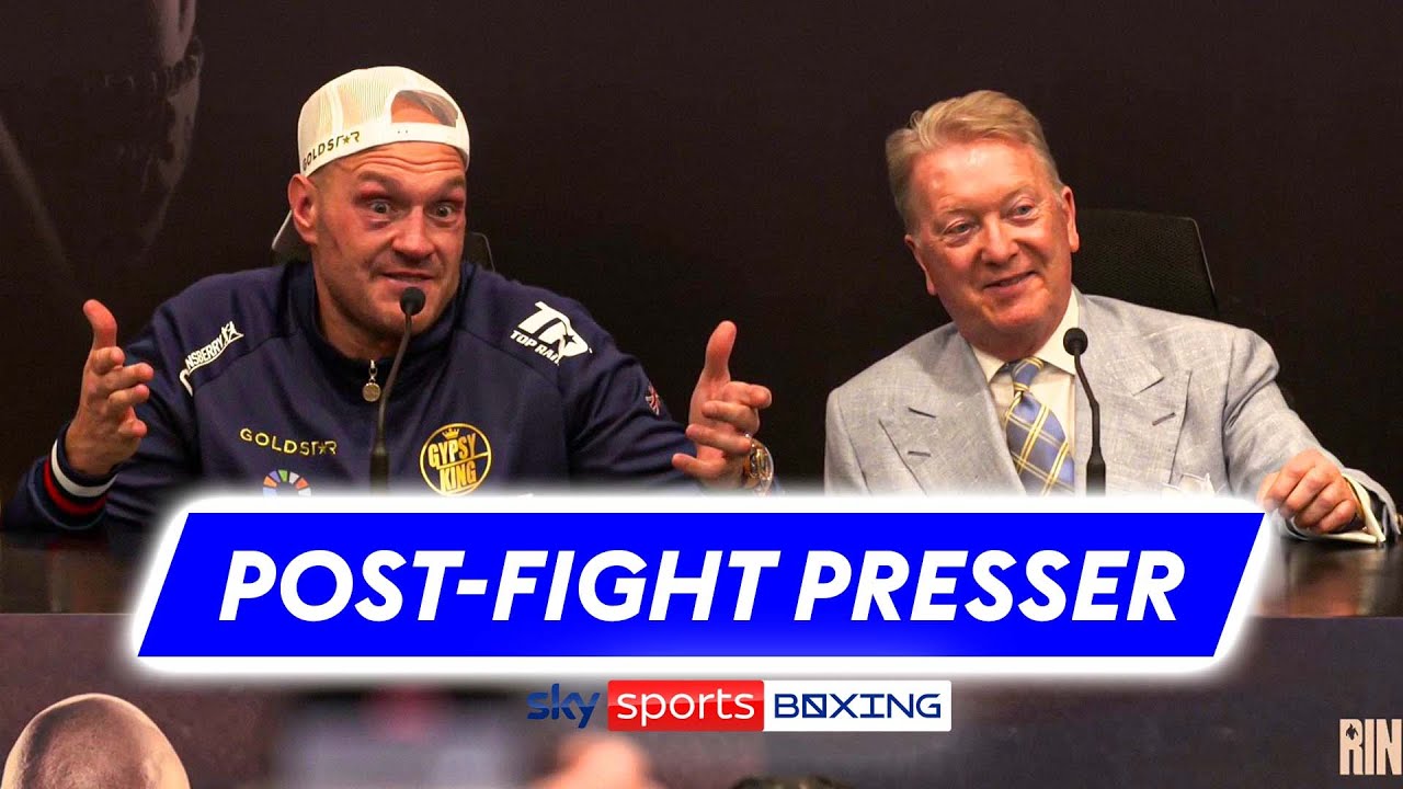 ⁣Full Post-Fight Press Conference | FURY VS USYK! 🔥