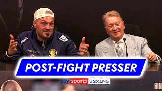 Thumbnail for Tyson Fury Full Post-Fight Press Conference! | FURY VS USYK! 🔥