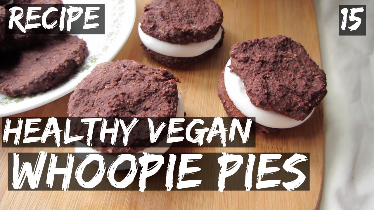 RECIPE // VEGAN (+ HEALTHY) WHOOPIE PIES DAY 15 YouTube