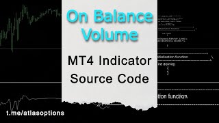On Balance Volume Indicator – OBV Indicator for MT4 – MQL4 – Source Code - Forex I Crypto Trading
