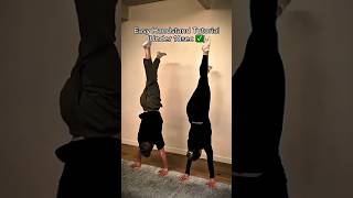 Easy hand stand tutorial hack 🥶✅💯#fitnessjourney #fitnessmotivation #tutorial #trendingshorts #viral