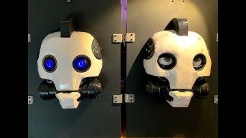 Face Tracking Animatronic Eye Mechanism