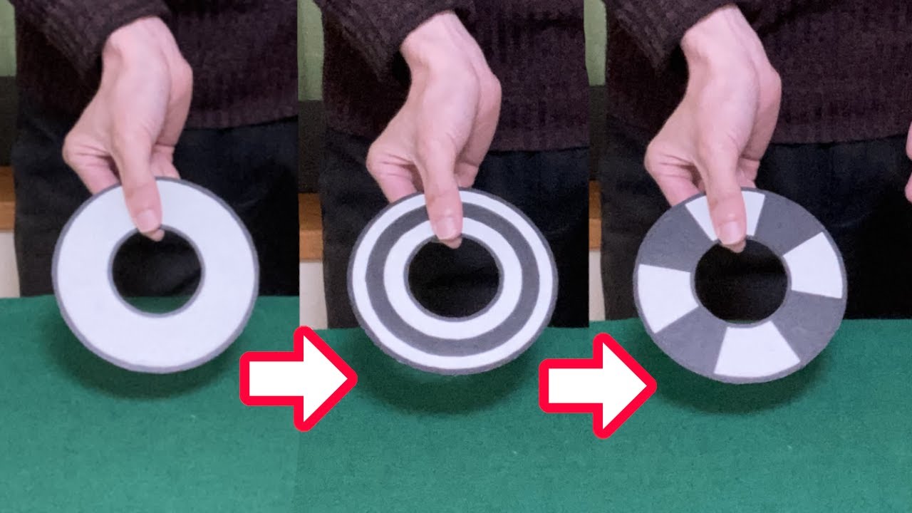 CDの模様を変える方法2通り 【マジック種明かし】 2 CD Magic Tricks