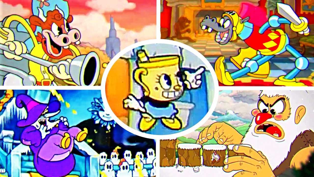 All Cuphead DLC Bosses Revealed YouTube