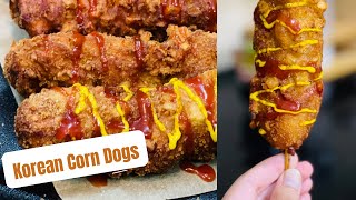 Korean Corn Dogs | Gamja-Hotdog | 한국 옥수수 개 | Korean Popular Snack By Famchef team