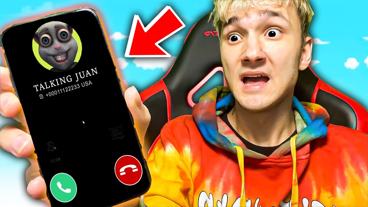Zavolal mi Děsivý *TALKING JUAN* ve 12:00 ODPOLEDNE!😲 (bojim bojim)