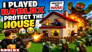 Can I Save The House From Zombies? 😱 | Roblox Protect The House