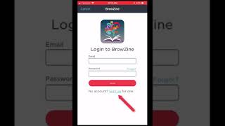 Installing and Using Browzine on an iOS mobile device