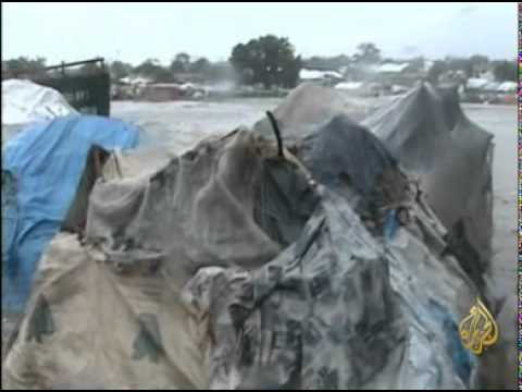 معاناة اللاجئين الصوماليين جراء هطول الأمطار الغزيرة