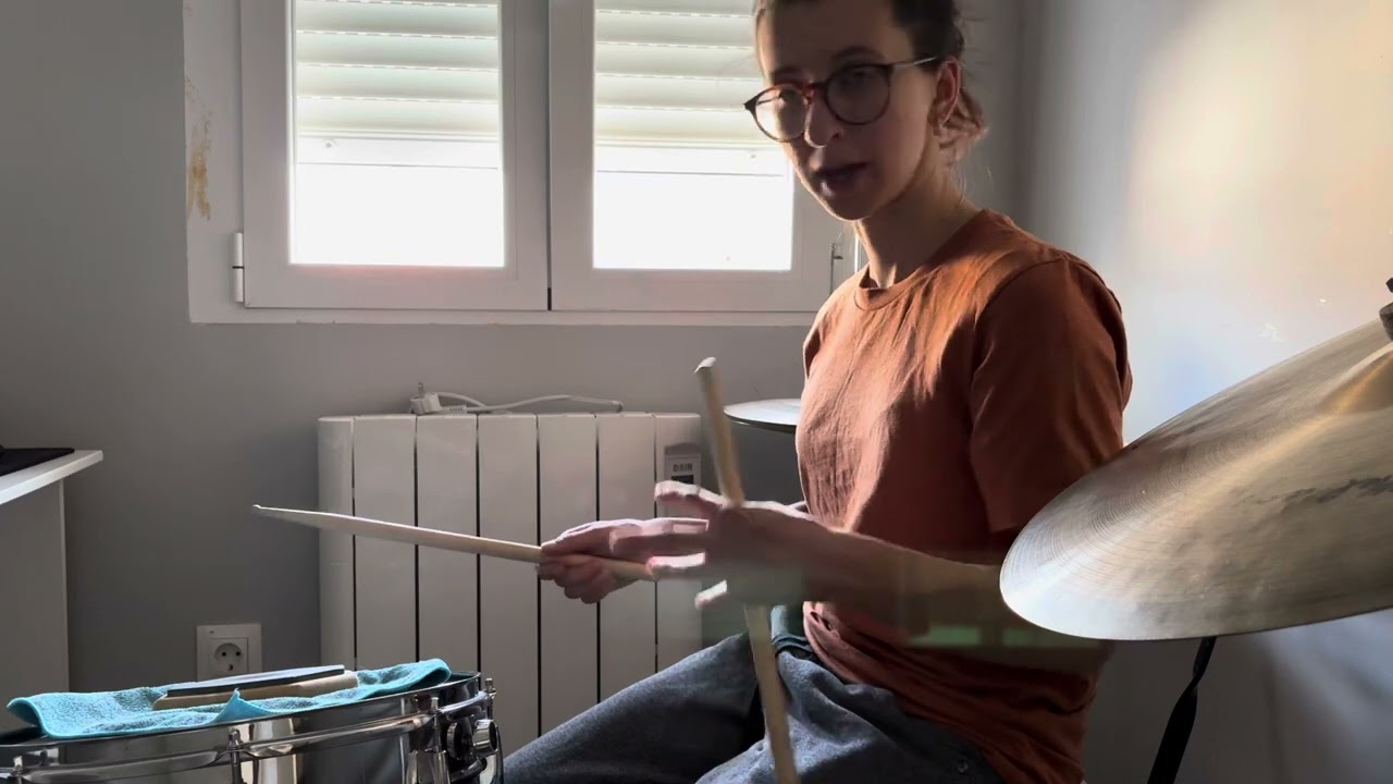 Open-close drum technique (Simplified explanation)