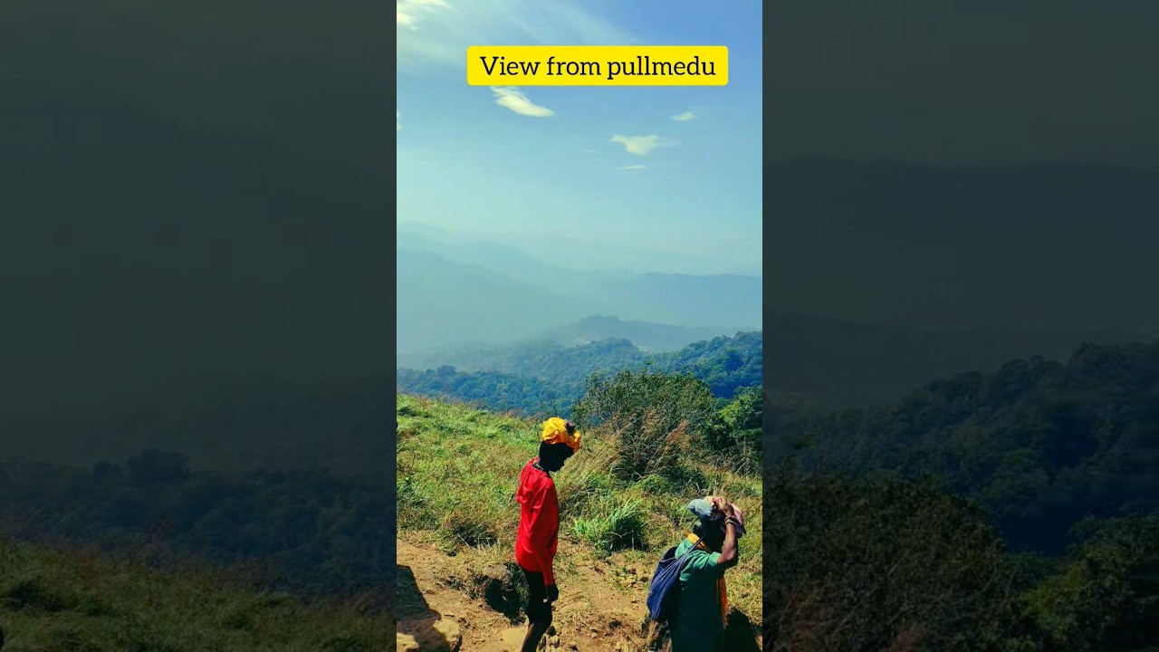 Sabarimala Sannidhanam view from Pullumedu Hills 👌 😍 