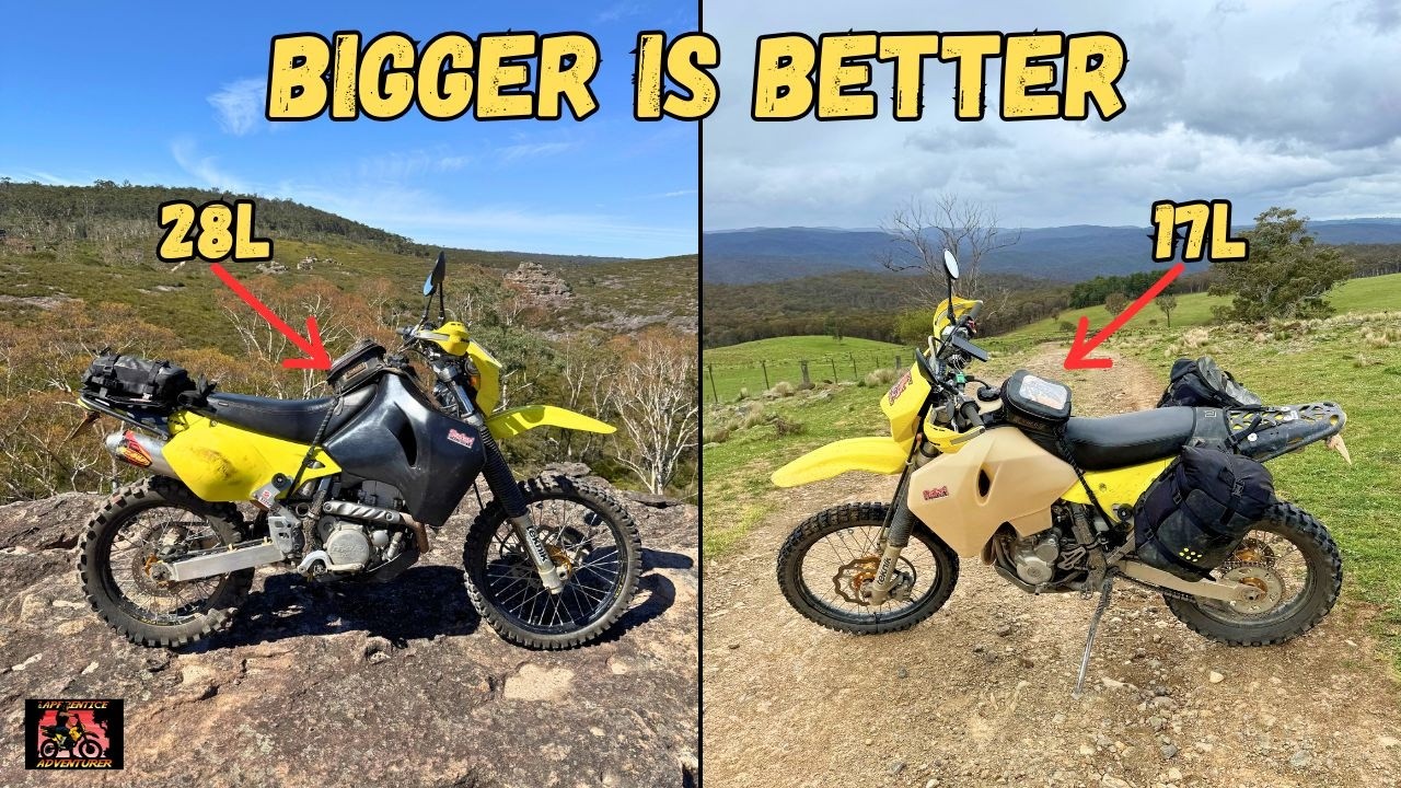 Большие и маленькие топливные баки для мотоциклов двойного назначения | Что чаще всего понимают р...