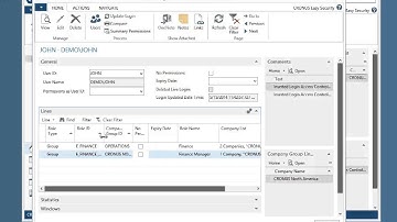 NAV Easy Security: Maintaining Logins
