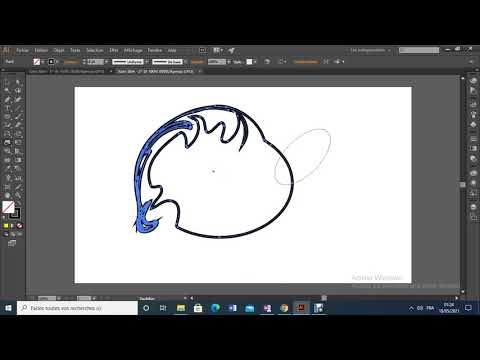 Vidéo: Où est l'outil tourbillon dans Illustrator ?