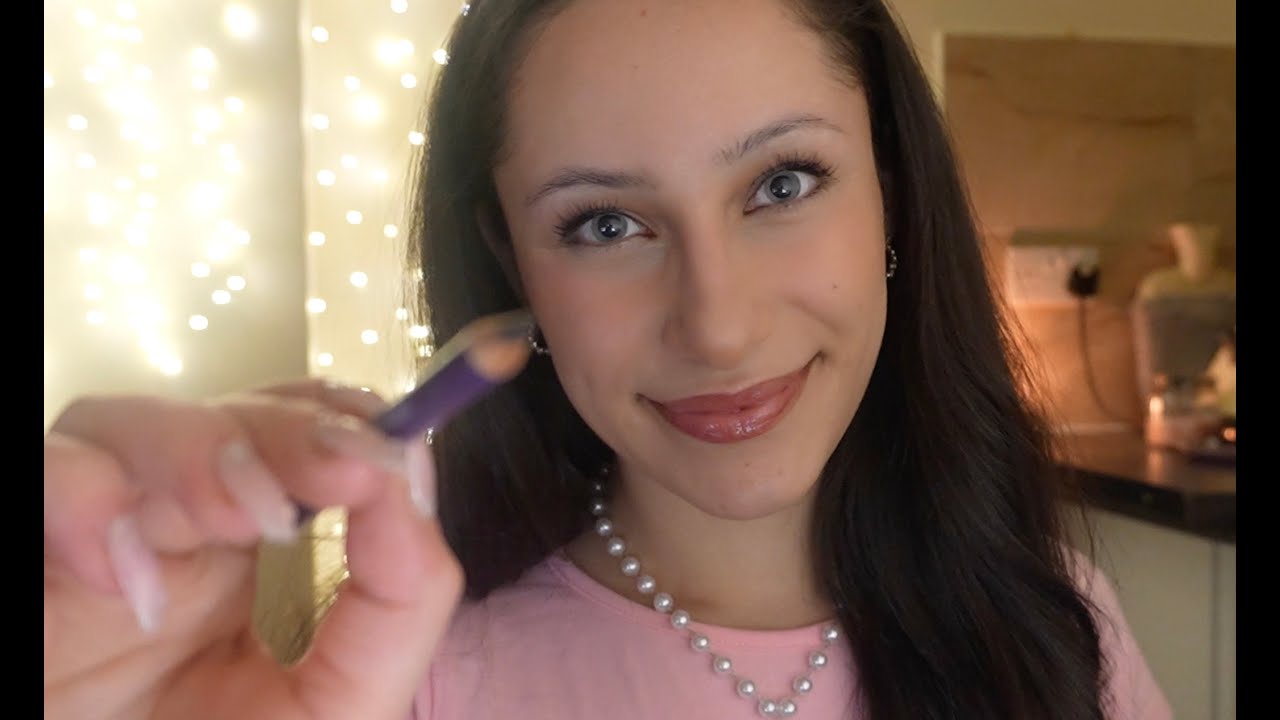 АСМР — рисуем свои фальшивые веснушки и подсчитываем веснушки #wlw