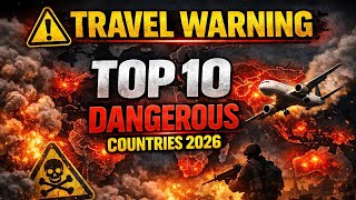 Travel Warning 2026: Top 10 Most Dangerous Countries Tourists Must Avoid#TravelWarning2026