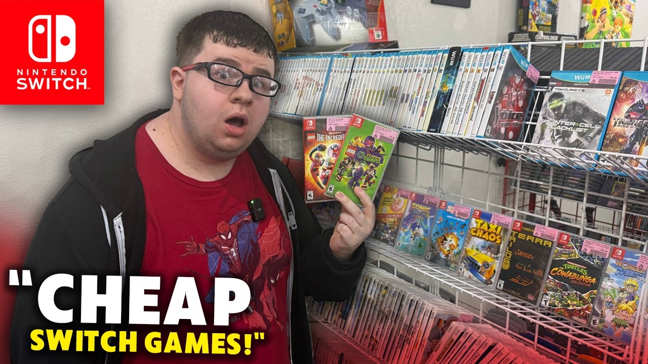 WHOA! They Had Cheap Nintendo Switch Games!