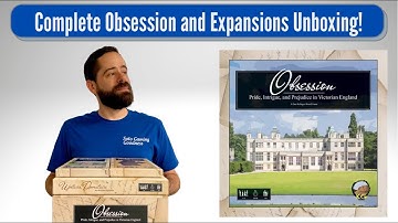 Board Game Unboxing of Obsession and All Expansions