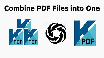 How to combine multiple pdf files into one document using Kofax Power PDF