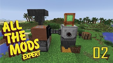 All The Mods Expert - 02 - OUR FIRST COPPER INGOTS