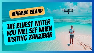 Discover Zanzibar's Hidden Gem: Mnemba Island's Unreal Sandbank From Above! | Must-See Drone Footage