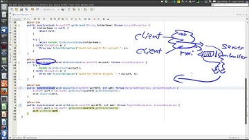 A client-server bank program, which uses JDBC