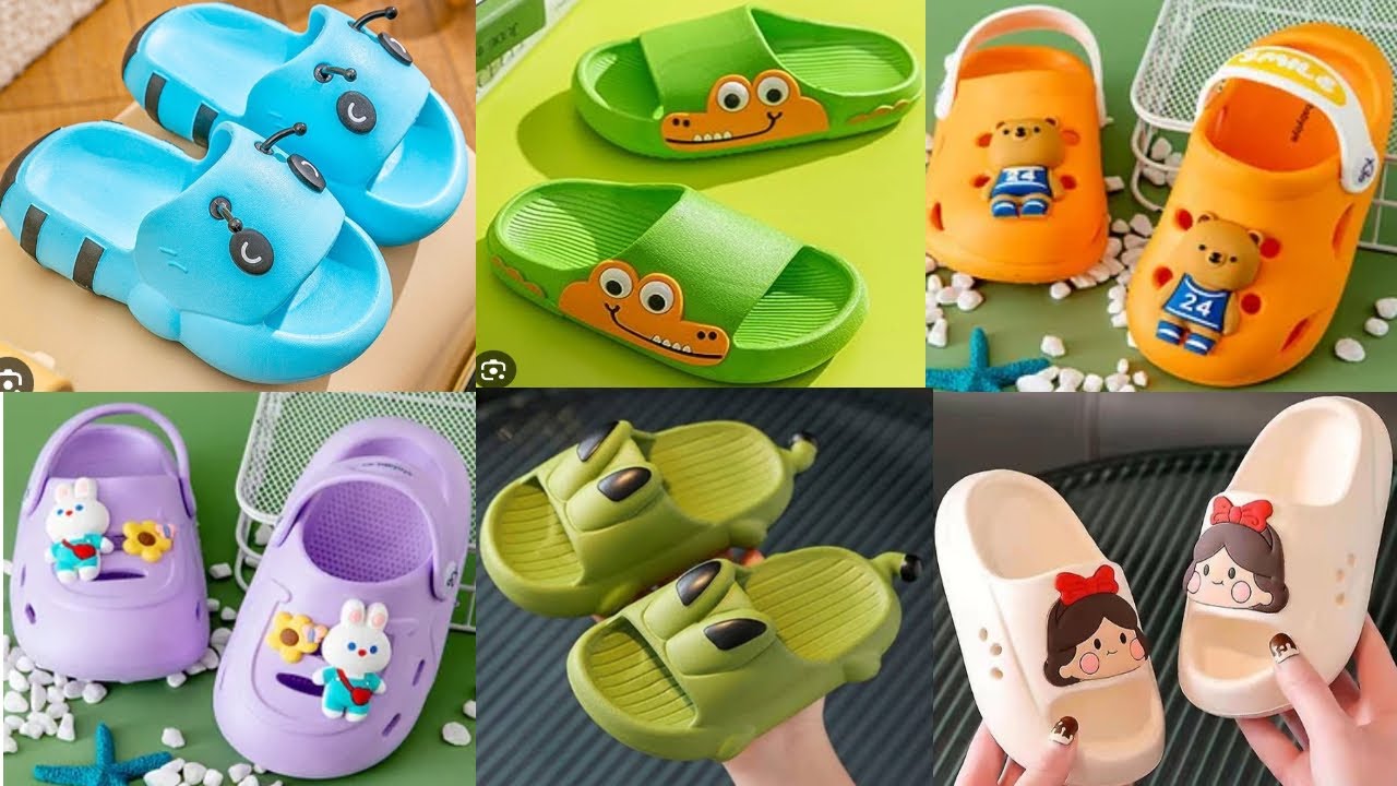 Latest Indoor Slipper Designs Ideas For Kids Baby Girls | Summer Flip Flops 2023 | THE FASHION WORLD