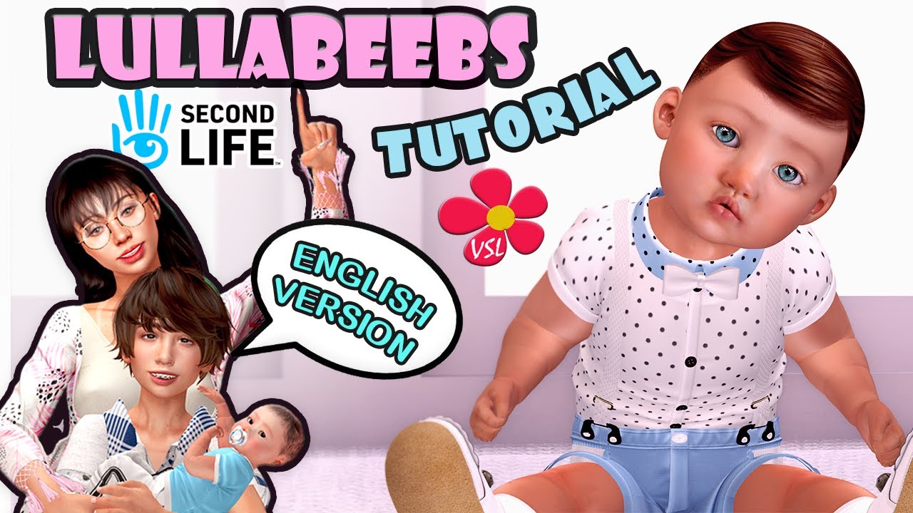 Сетчатое тело для младенца LULLABEEBS (английская версия) - Метавселенная Second Life