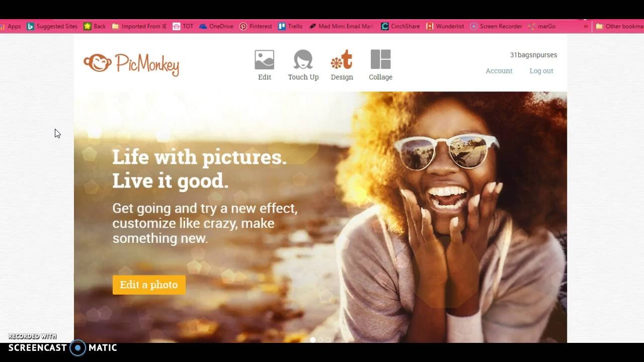 Creating a Watermark with PicMonkey