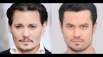 Editing Johnny Depp with AI | StyleGAN2-ADA